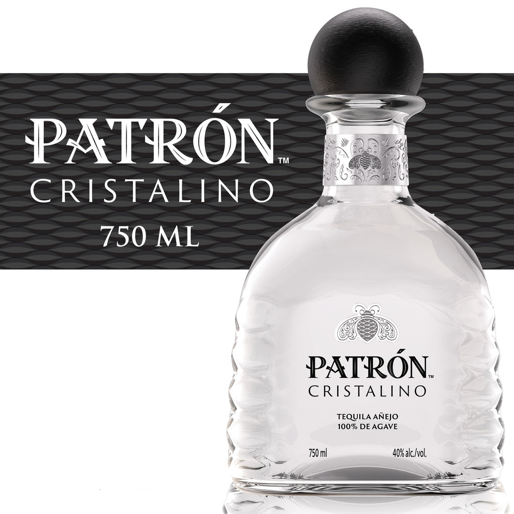 Patron Cristalino Tequila Añejo 750 ml product image 16