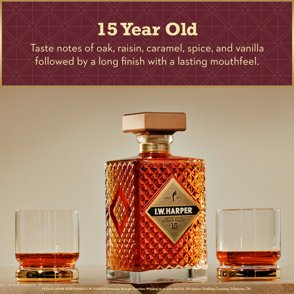 IW Harper 15 Years 750 ml product image 7