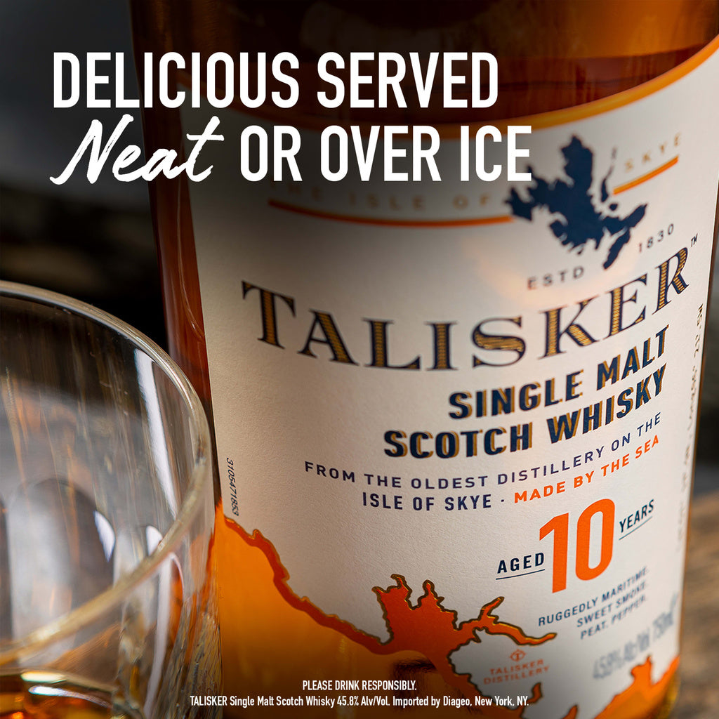 Talisker 10 Year Old Island Single Malt Scotch Whisky 750 ml product image 4