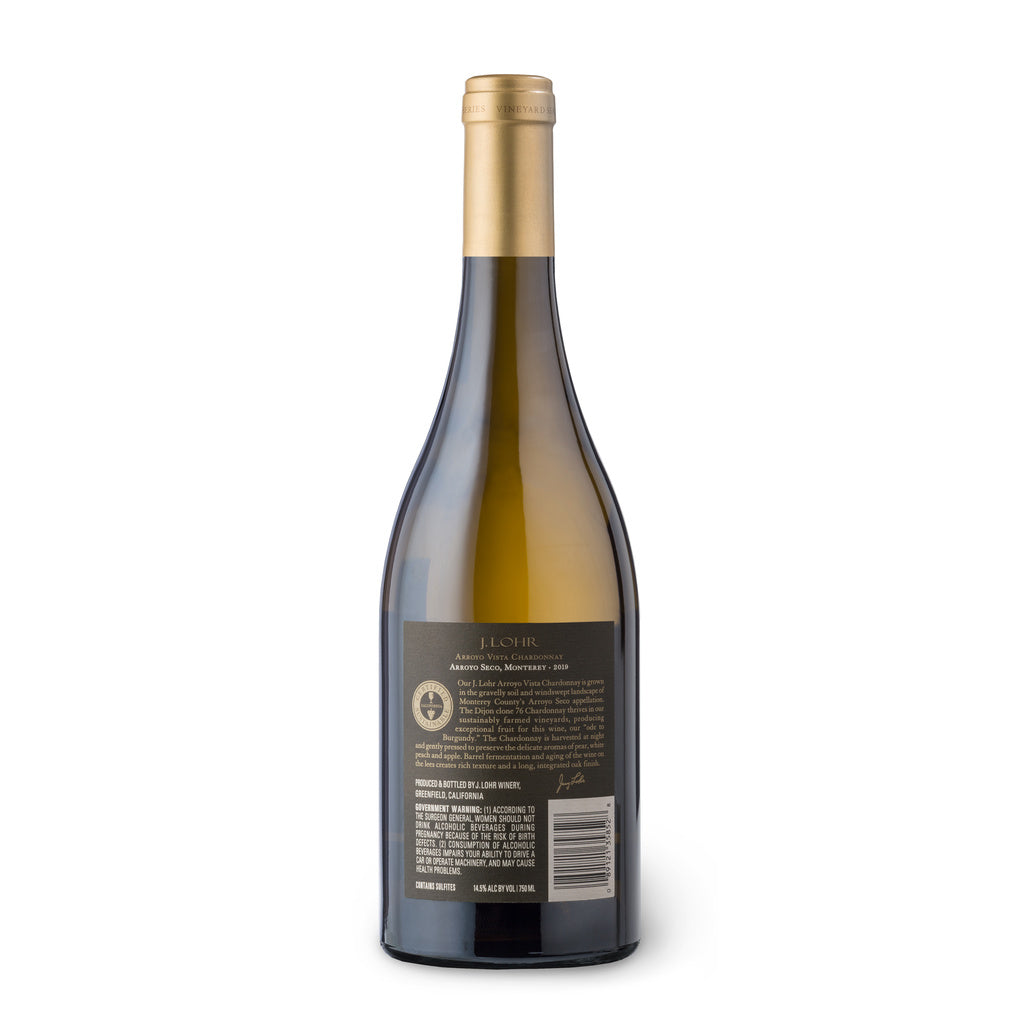 J. Lohr Vineyards Arroyo Vista Chardonnay 2019 750 ml product image 3
