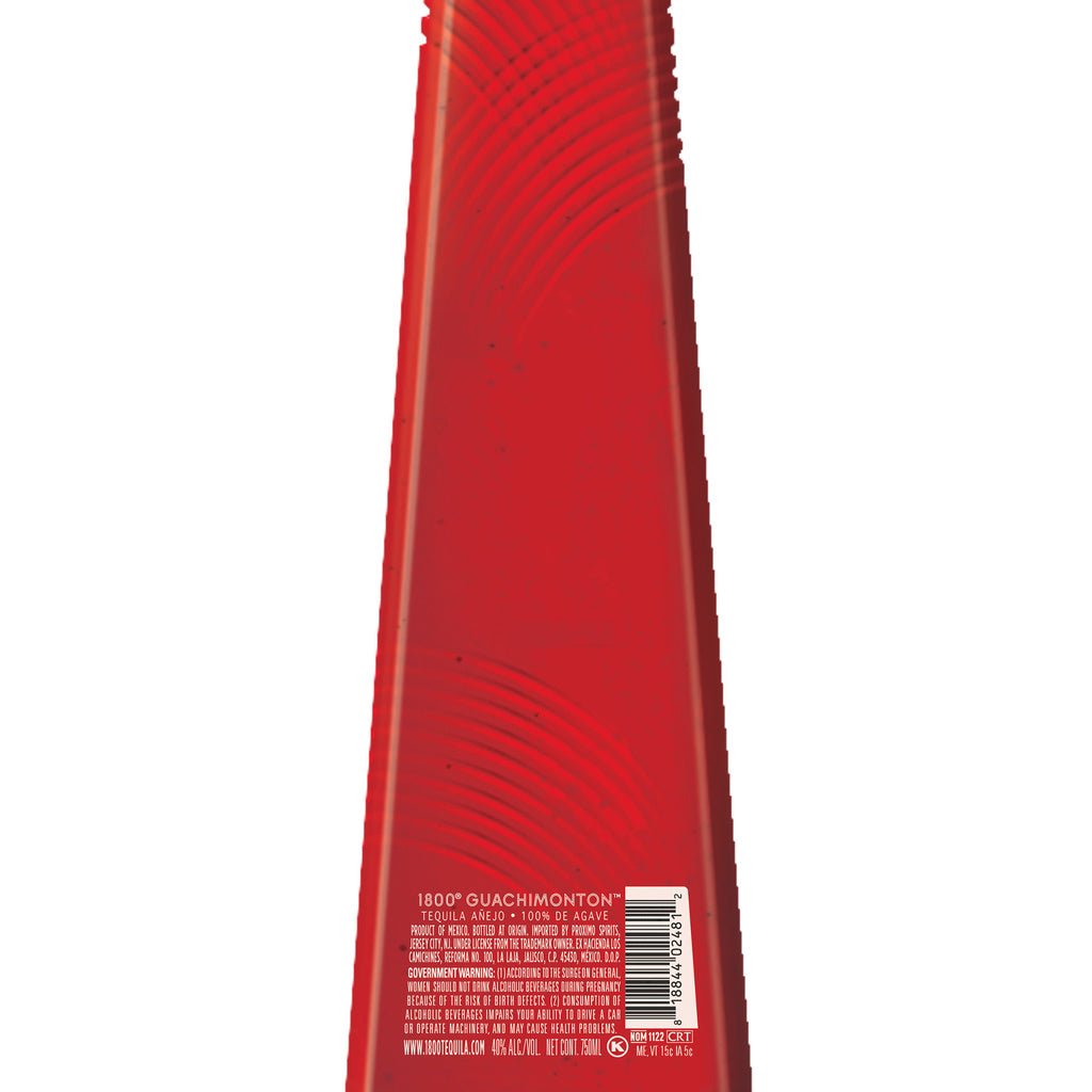 1800 Guachi Monton Añejo Tequila 750 ml product image 5
