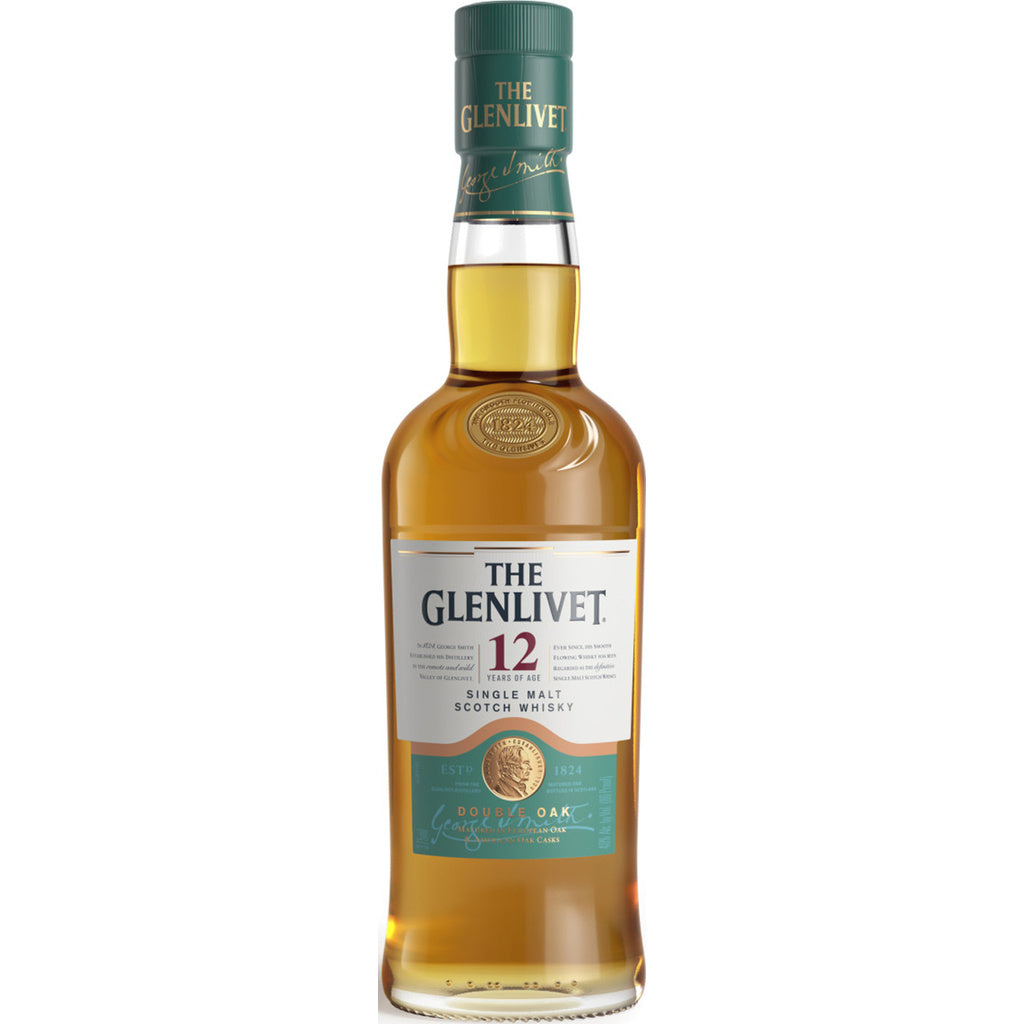 The Glenlivet Single Malt Scotch Whisky 12 year 375 ml