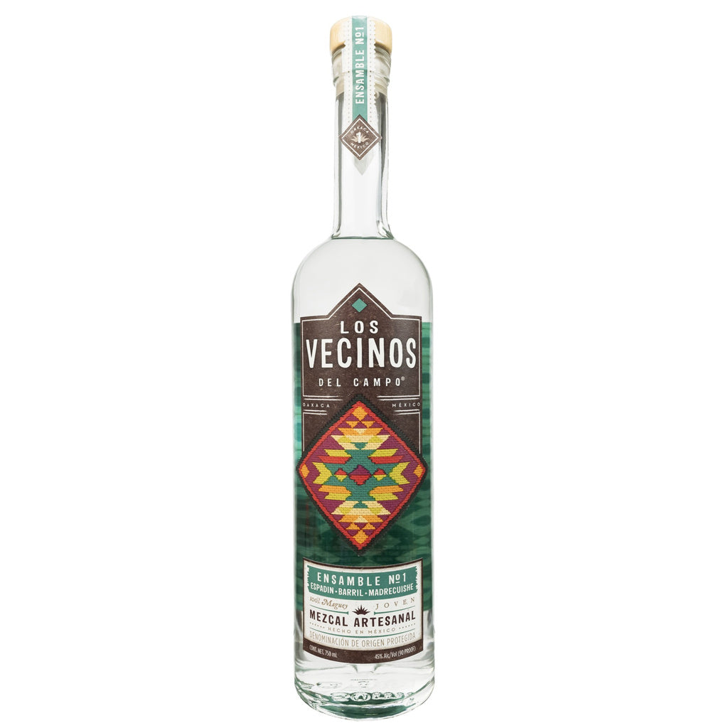 Los Vecinos Del Campo Ensamble No #1 Mezcal Artesanal Joven 750 ml product image 4