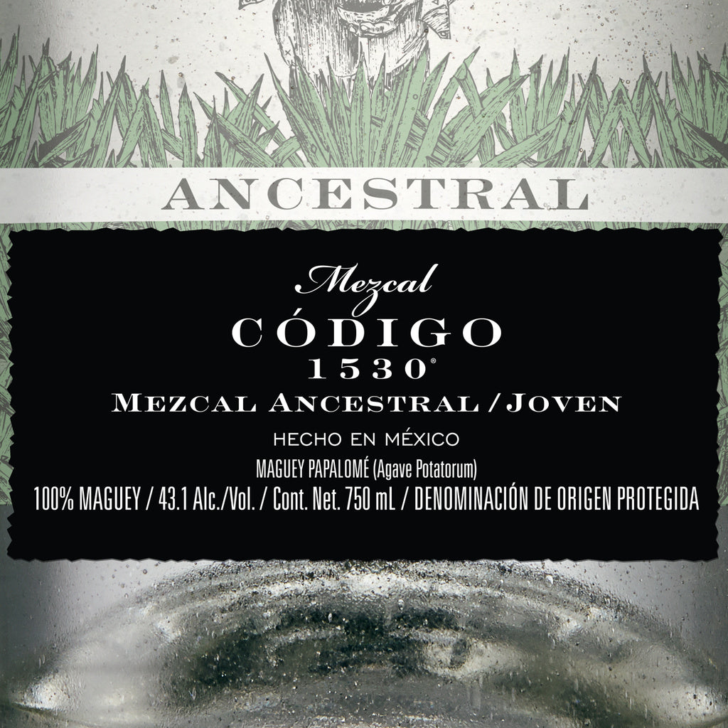 Codigo 1530 Mezcal Ancestral Joven 750 ml product image 9