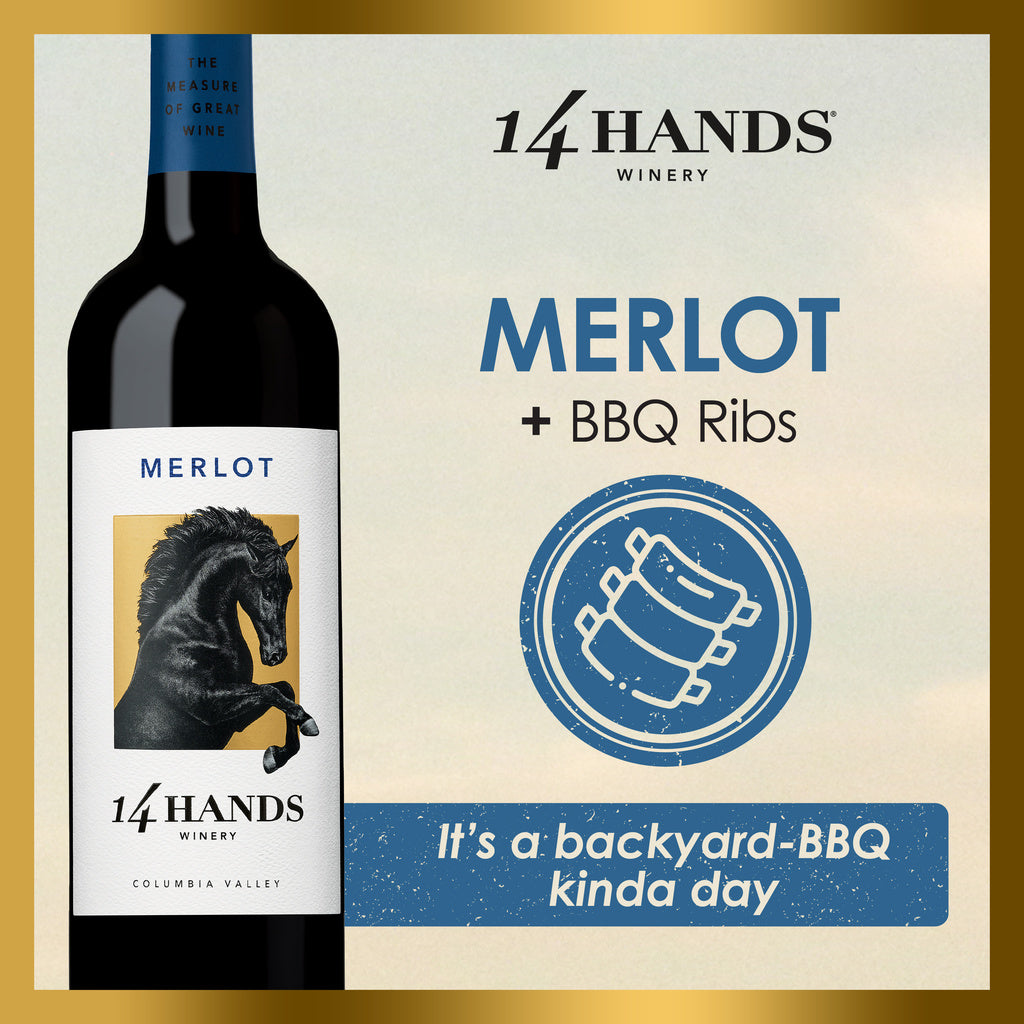 14 Hands Merlot 2021 750 ml product image 2