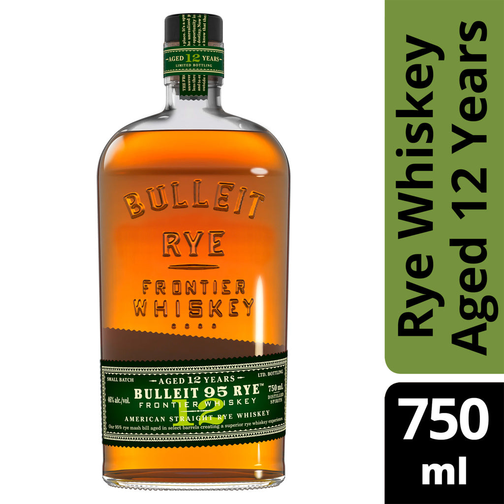 Bulleit 95 Rye Frontier Whiskey 12 year 750 ml