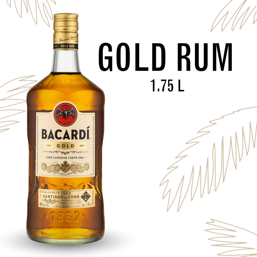 Bacardi Gold Rum 1.75 L product image 4
