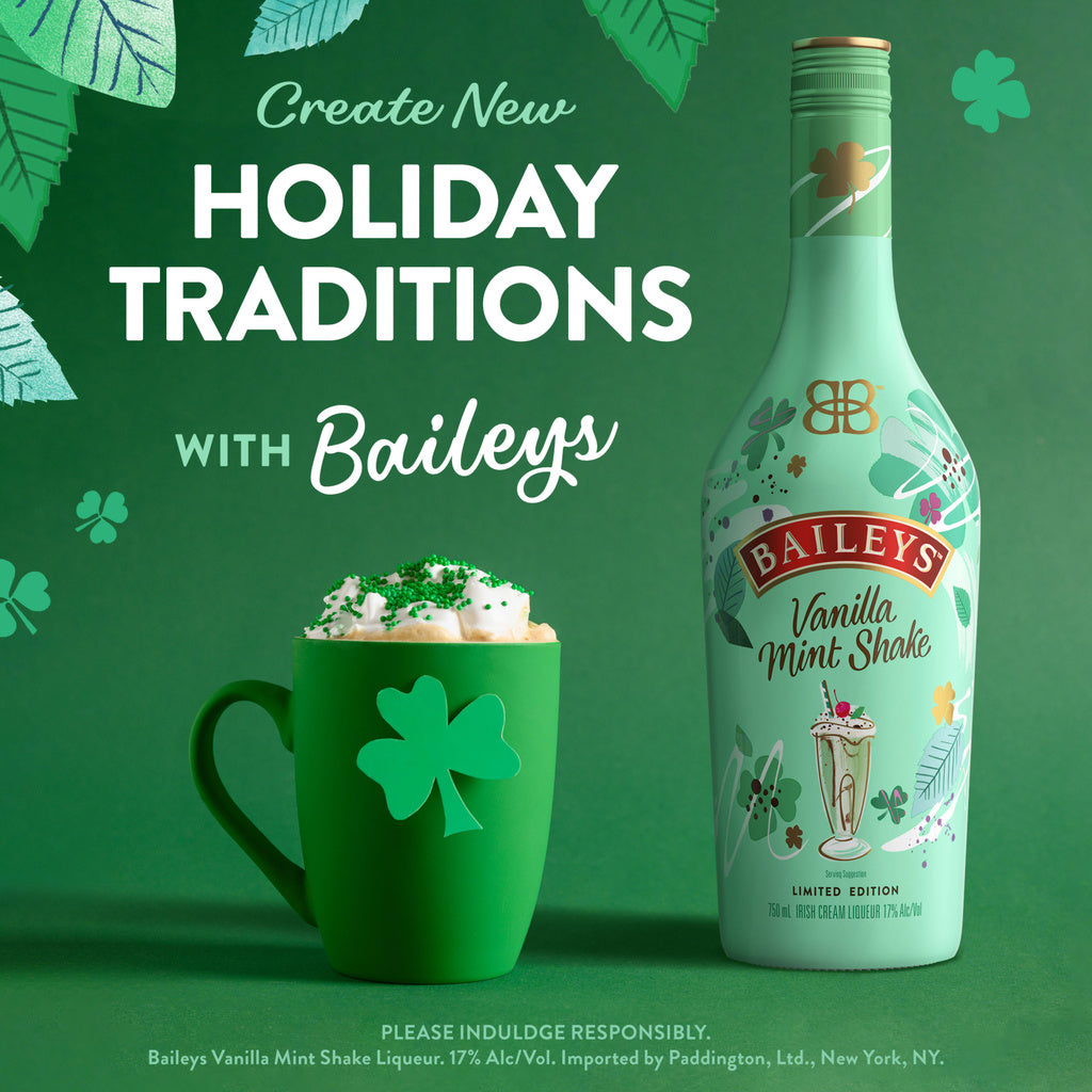 Baileys Vanilla Mint Shake Limited Edition Irish Cream 750 ml product image 6