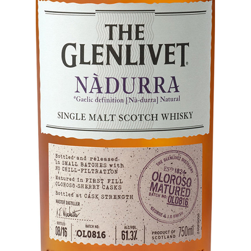 The Glenlivet Nadurra Peated Whiskey 750 ml product image 5