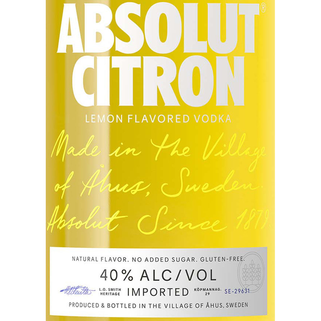 Absolut Citron 750 ml product image 17