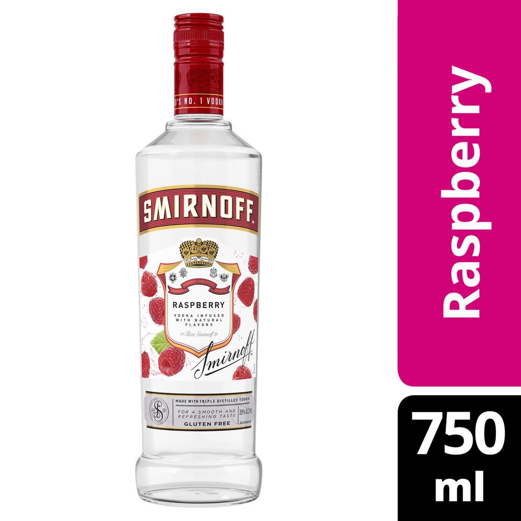 Smirnoff Rasberry Infused 750 ml