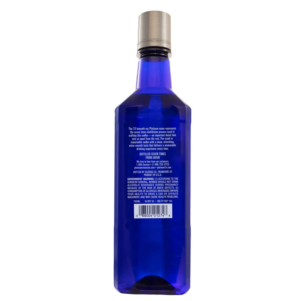Platinum 7X Vodka 750 ml product image 17