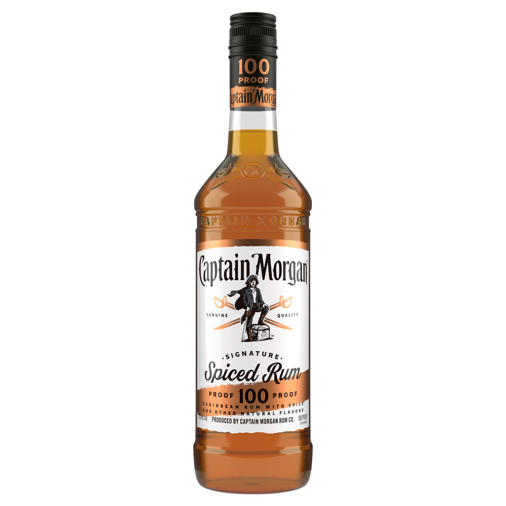 Captain Morgan 100 Proof Spiced Rum 750 ml product image 2