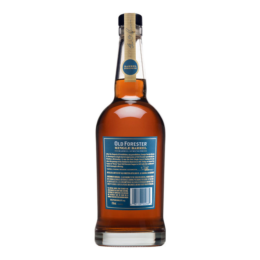 Old Forester Single Barrel Strength 750 ml product image 4
