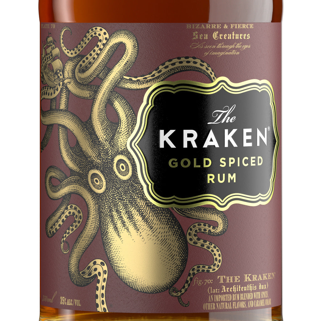 The Kraken Gold Spiced Rum 750 ml product image 4