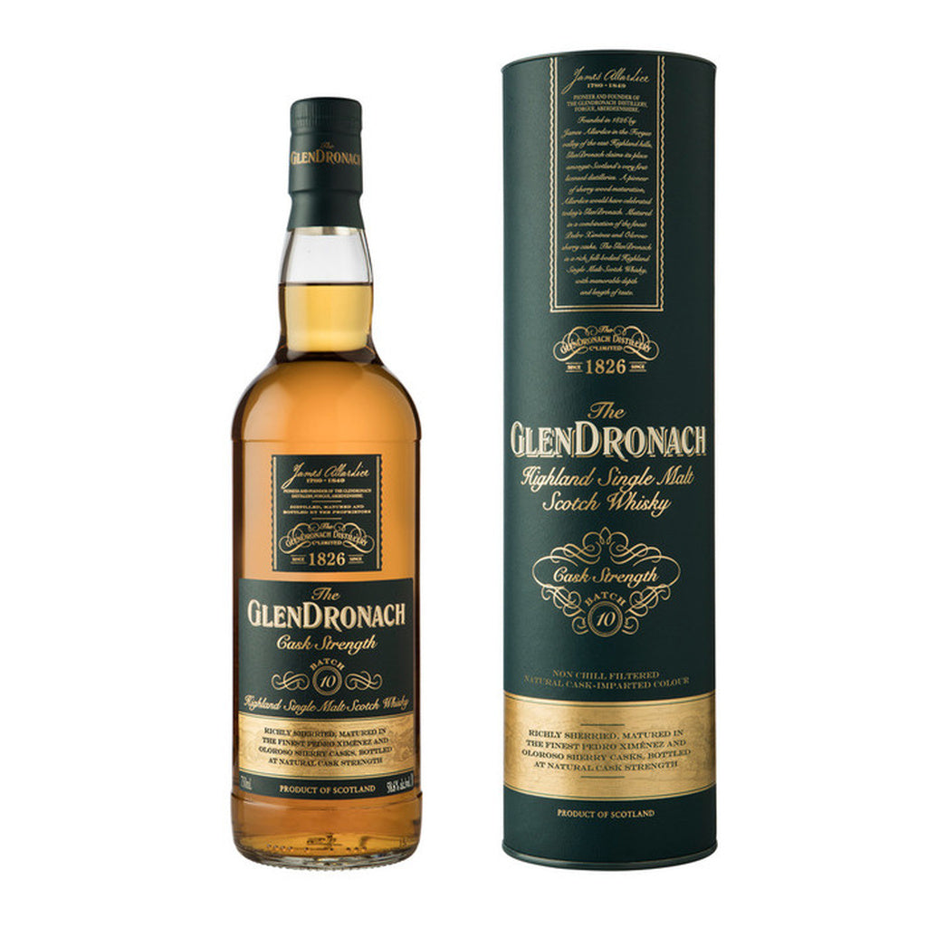 The Glendronach Cask Strength Highland Single Malt Scotch Whiskey (Batch 10) 750 ml product image 2