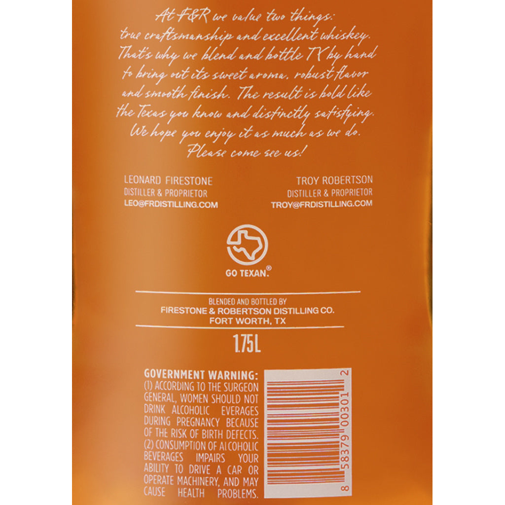 TX Blended Whiskey 1.75 L product image 5