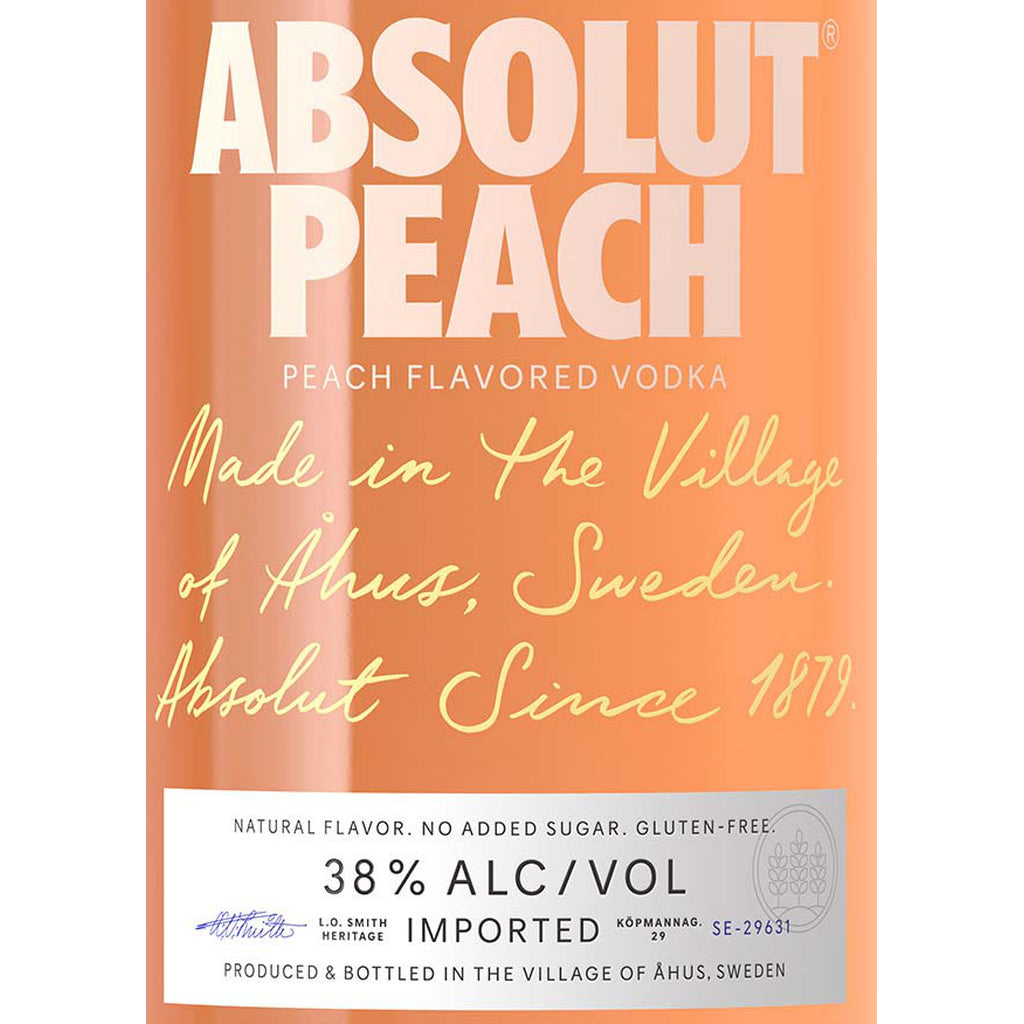 Absolut Apeach 750 ml product image 15
