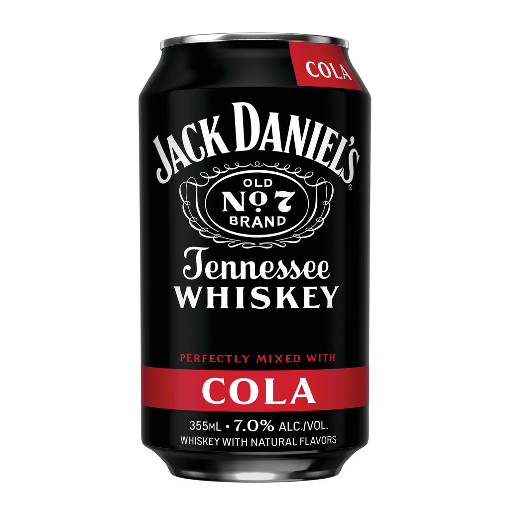 Jack Daniels Whiskey & Cola (4 pack) 355 ml