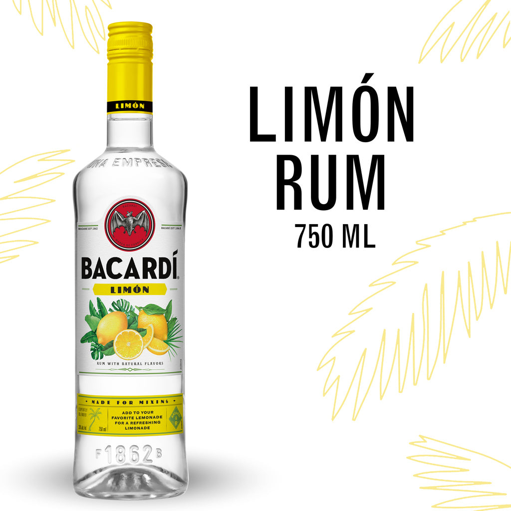 Bacardi Limon Rum 750 ml