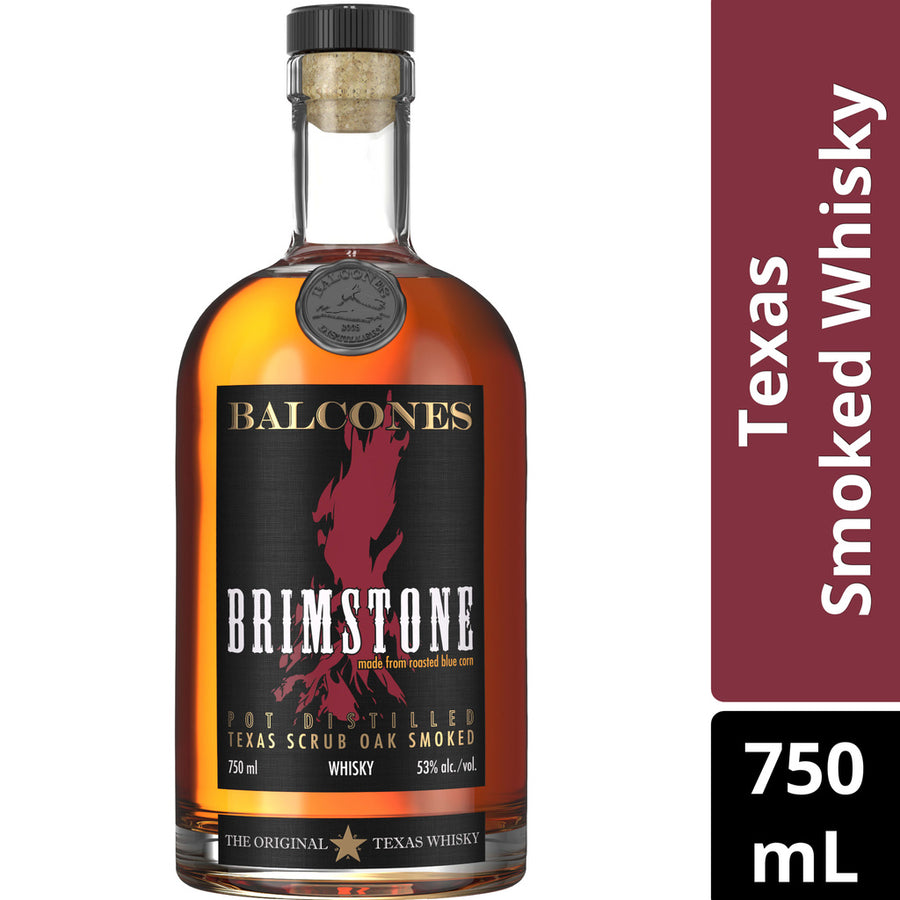 Balcones Brimstone Texas Scrub Oak Smoked Whisky