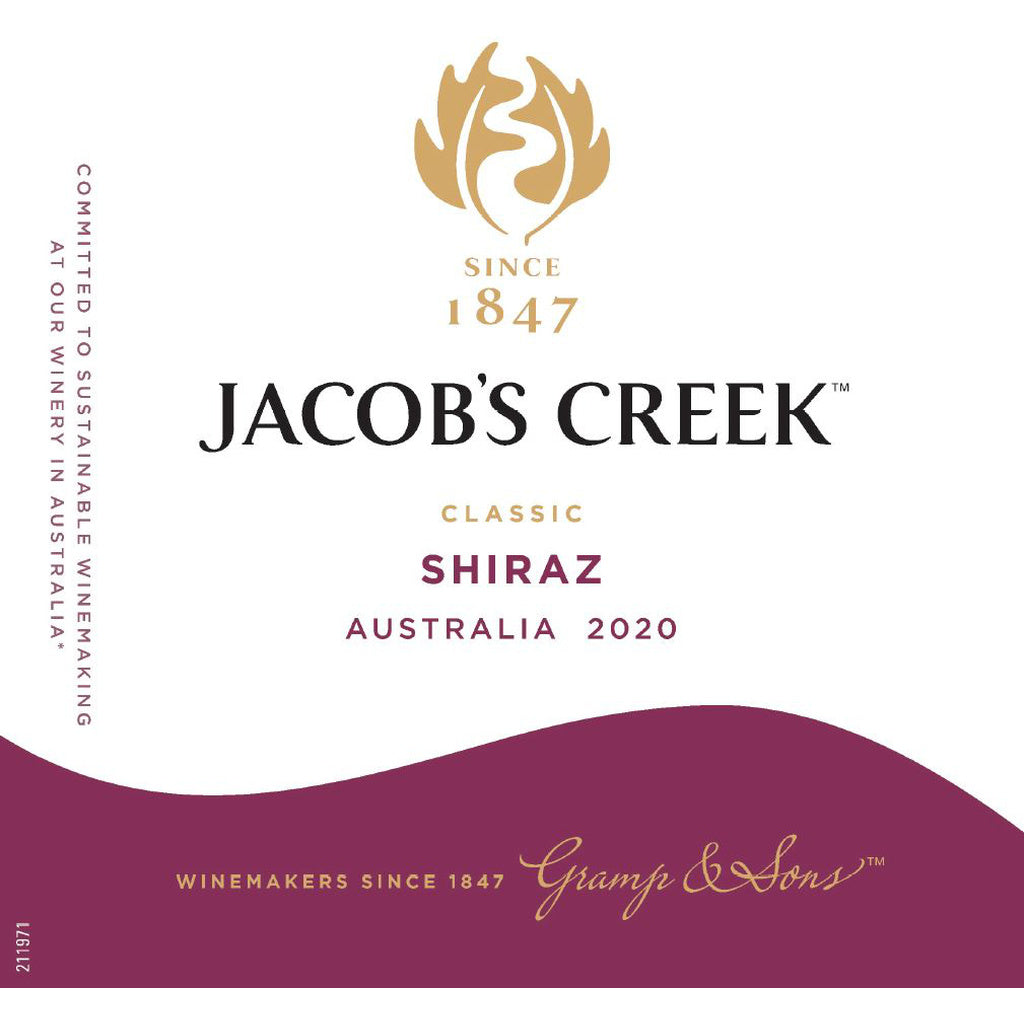 Classic Shiraz Classic Shiraz Jacobs Creek 2018 750 ml product image 4