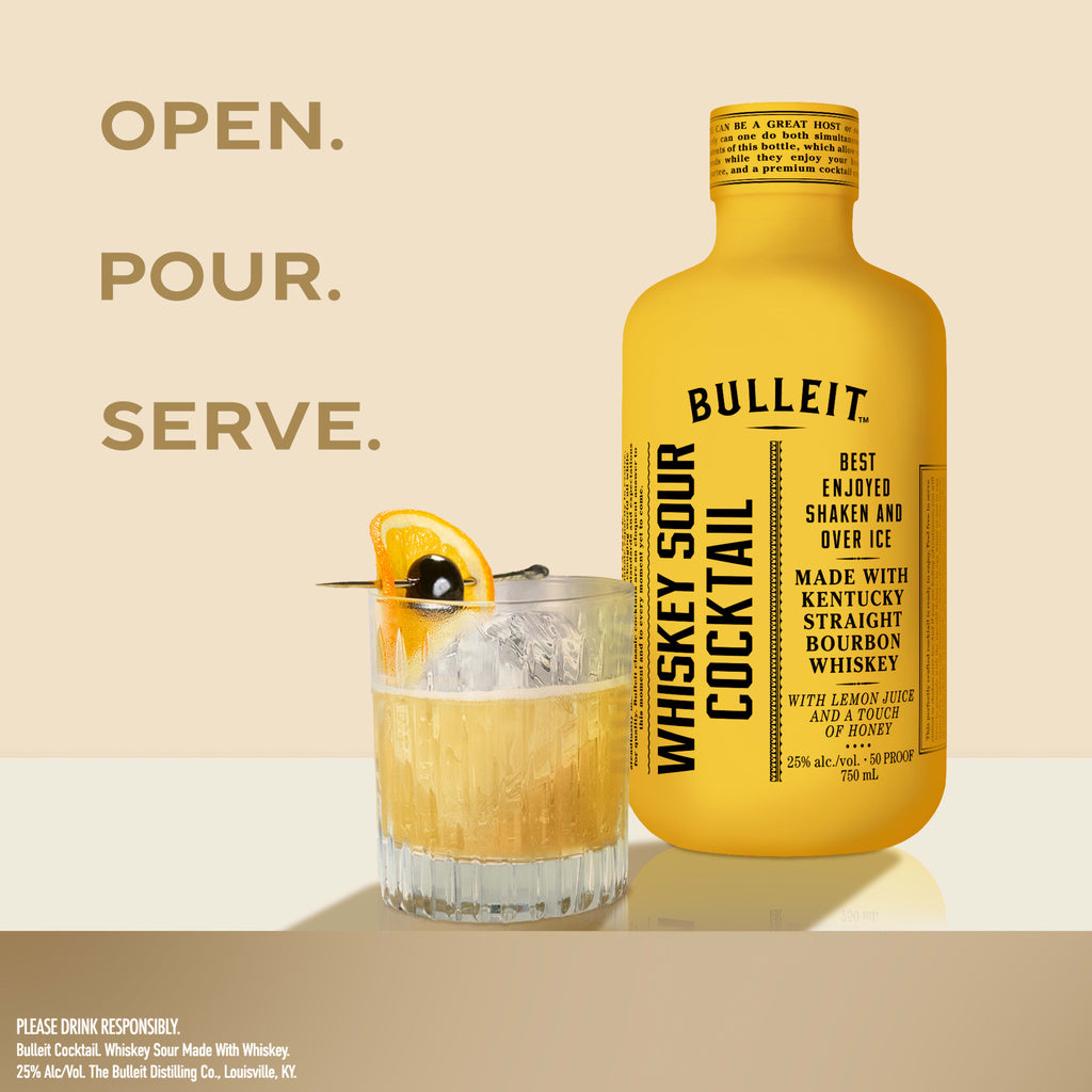 Bulleit Whiskey Sour Cocktail 375 ml product image 6