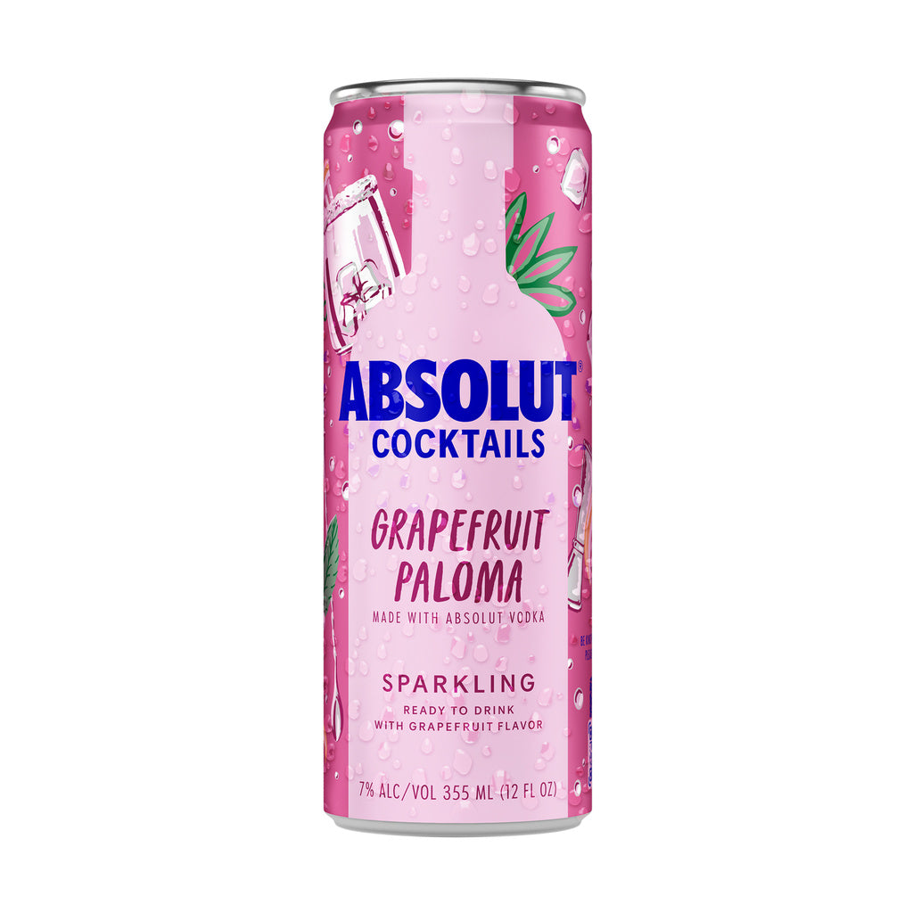 Absolut Grapefruit Paloma Sparkling (4 Pack) 355ml product image 2