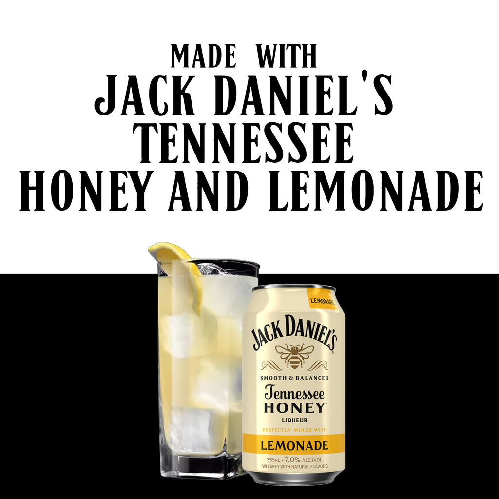 Jack Daniels Whiskey Honey & Lemonade 4x355ml product image 14
