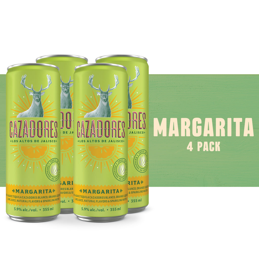 Cazadores Margarita (4 Pack) 355 ml product image 4