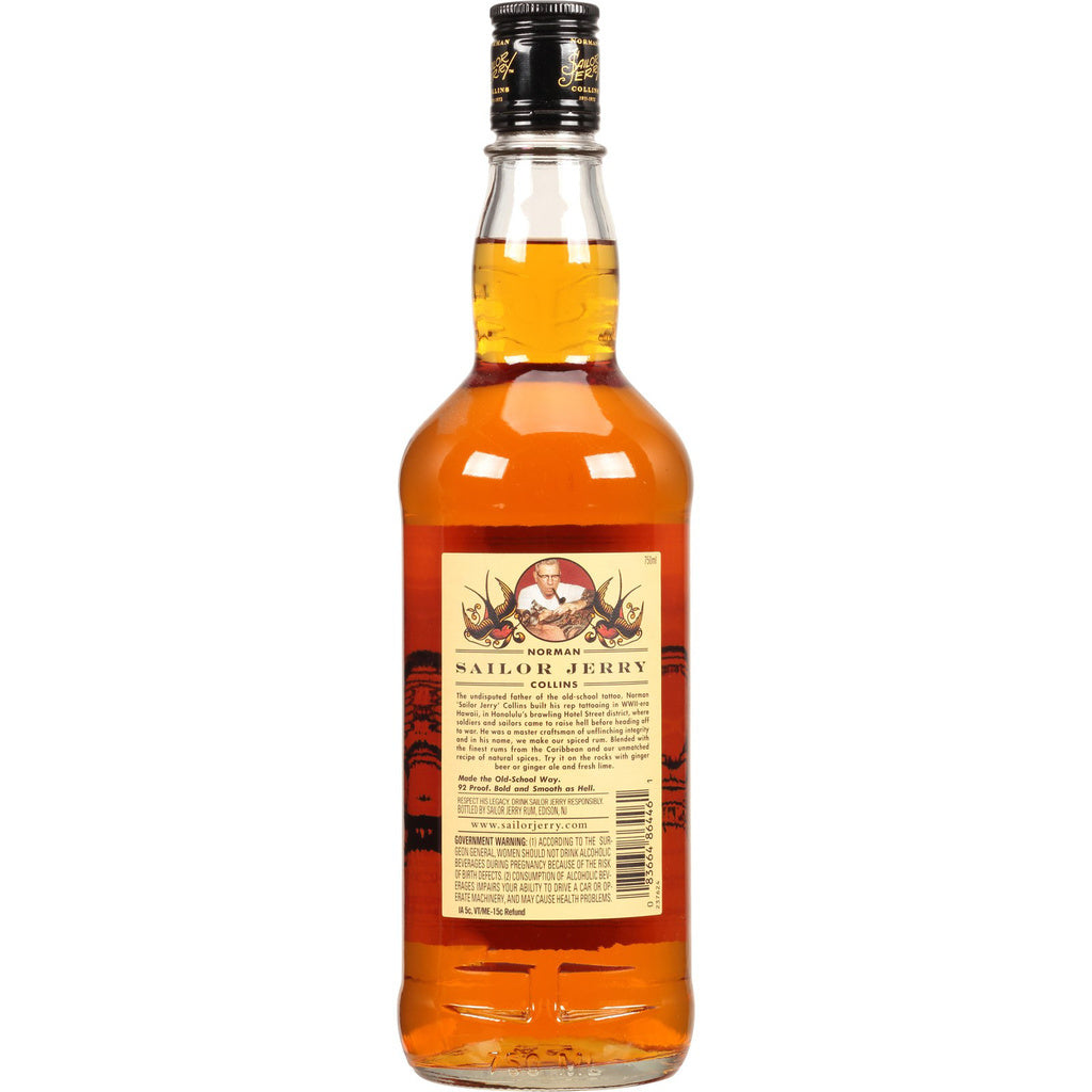 Sailor Jerry Spiced Rum 750 ml product image 2
