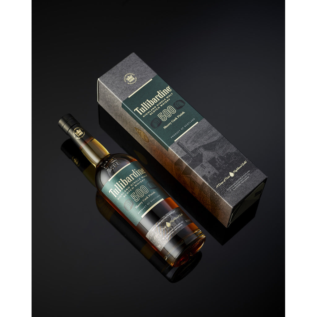 Tullibardine Distillery 500 Sherry Cask Finish Highland Single Malt Scotch Whisky 750 ml product image 4