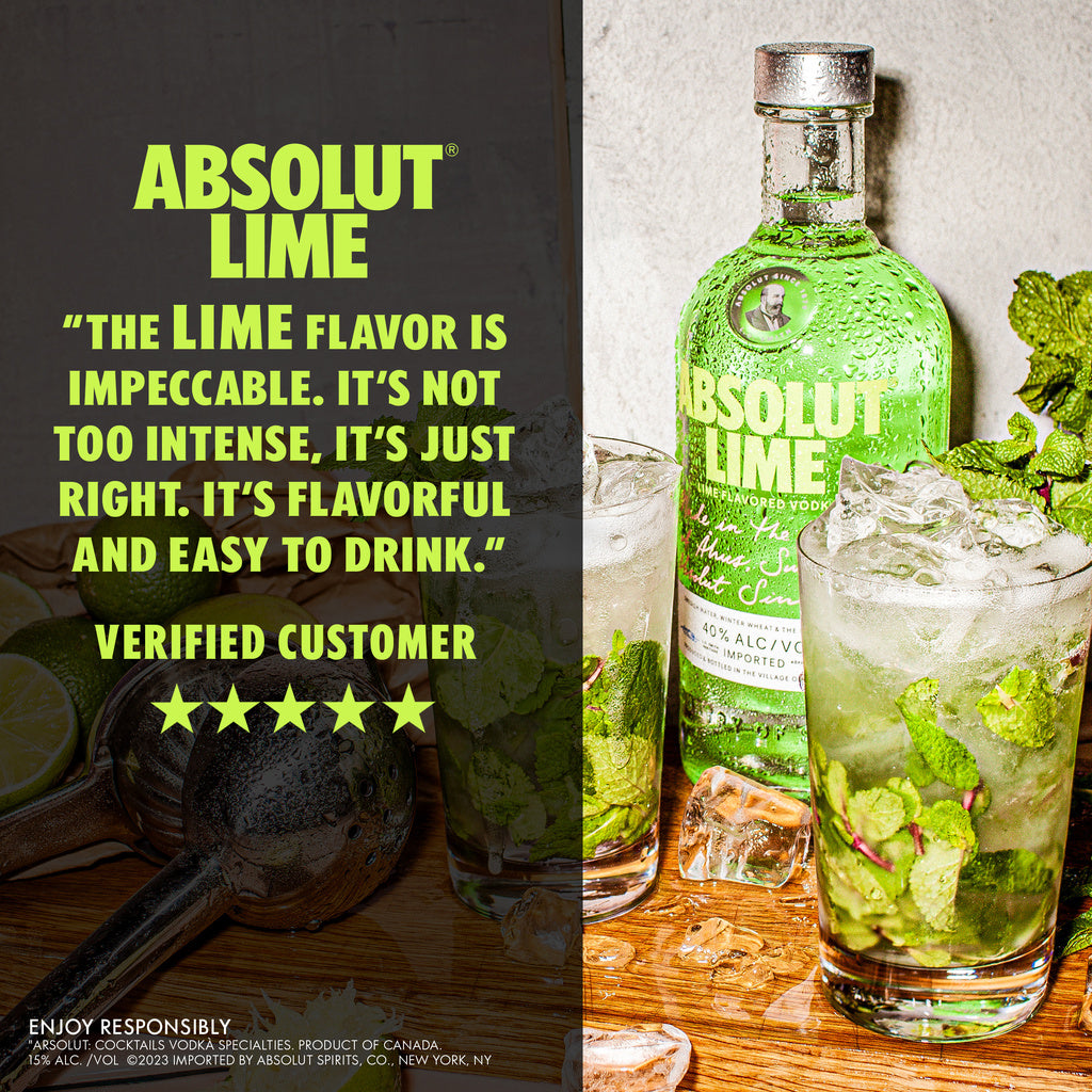 Absolut Lime 375 ml product image 5