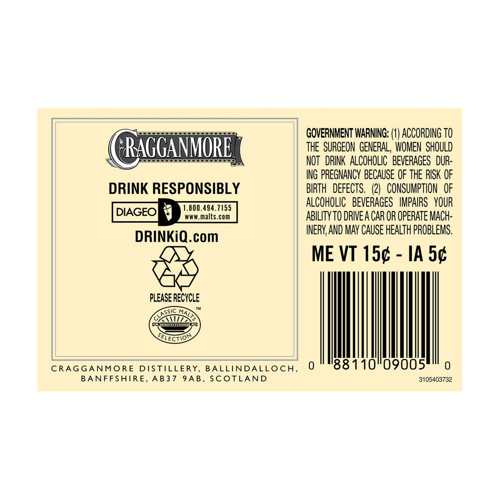 Cragganmore 12 Year 750 ml product image 7