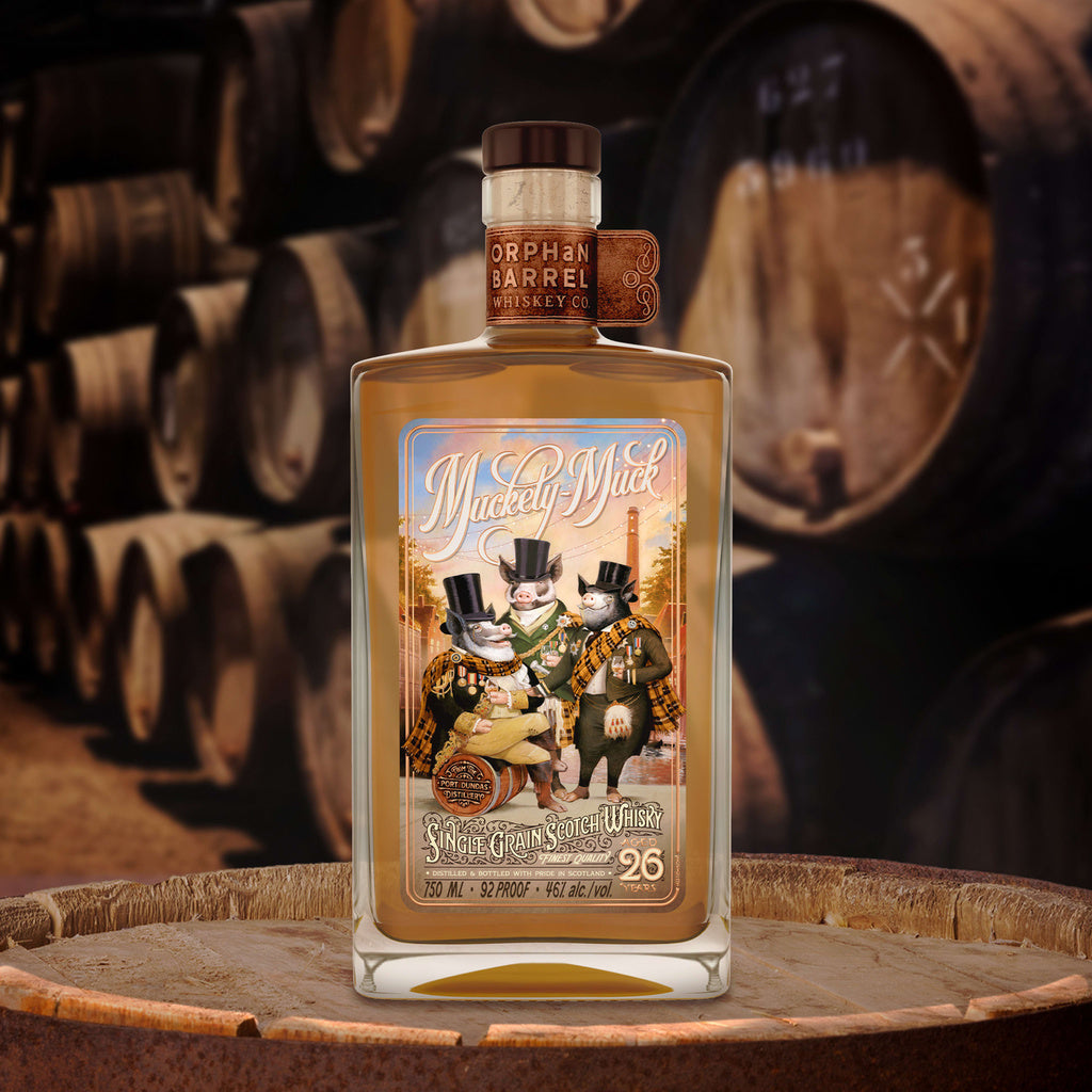 Orphan Barrel Muckety Muck Single Grain Scotch 26 year 750 ml product image 3