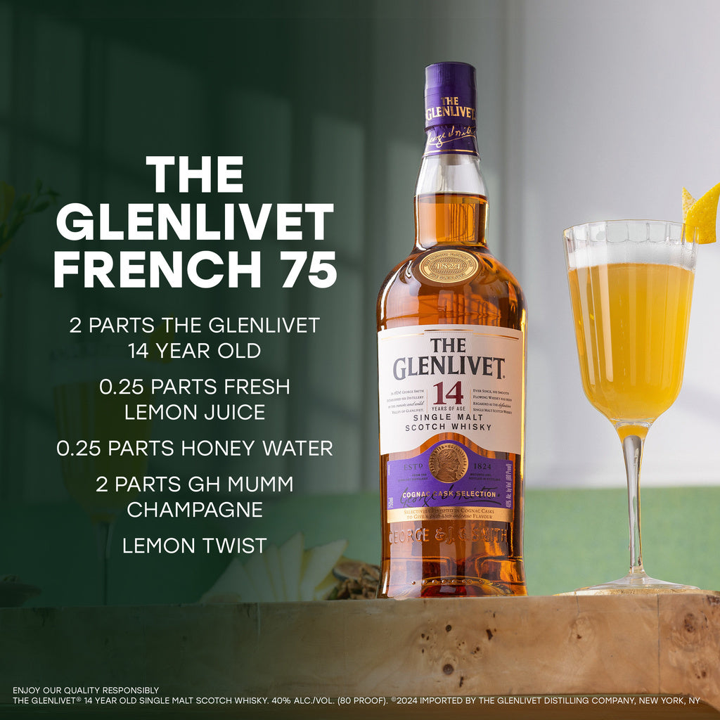 The Glenlivet Single Malt Scotch Whisky 50 ml product image 4