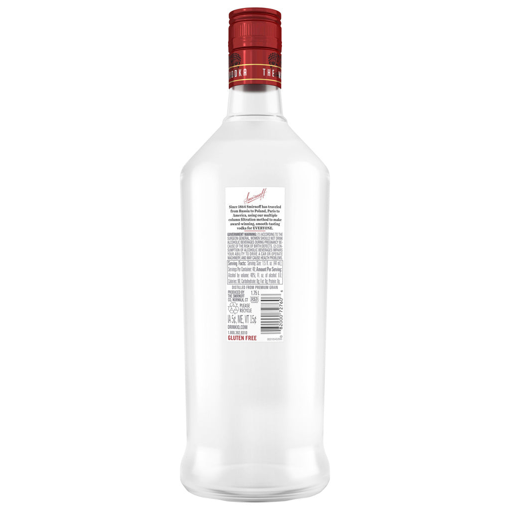 Smirnoff Vodka 1.75 L product image 7