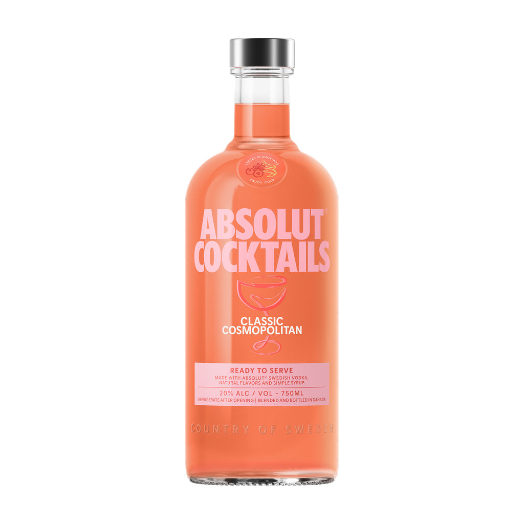 Absolut Cocktails Classic Cosmopolitan Ready to Serve 750 ml