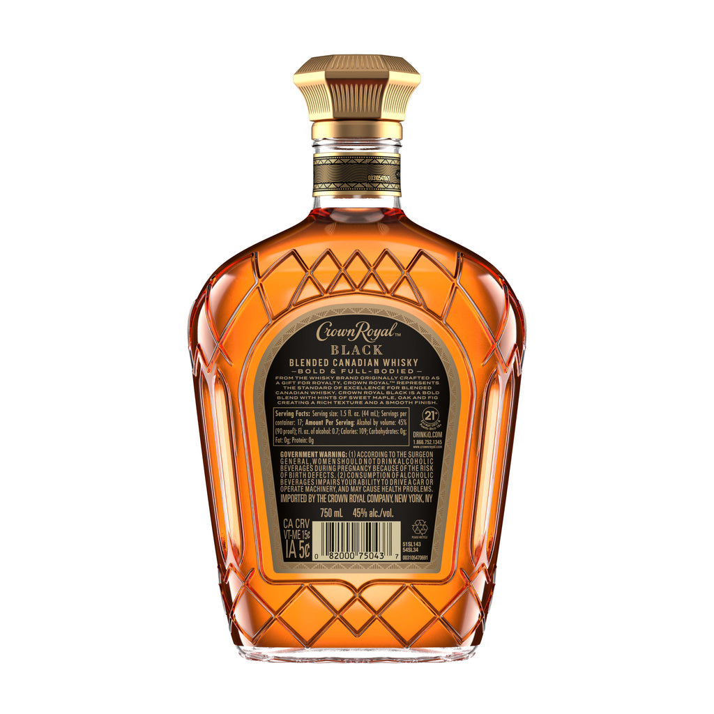 Crown Royal Black 750 ml product image 6