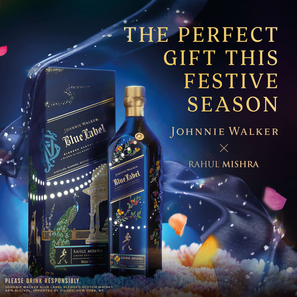 Johnnie Walker Limited Edition Rahul Mishra Blue Label Diwali 750 ml product image 2