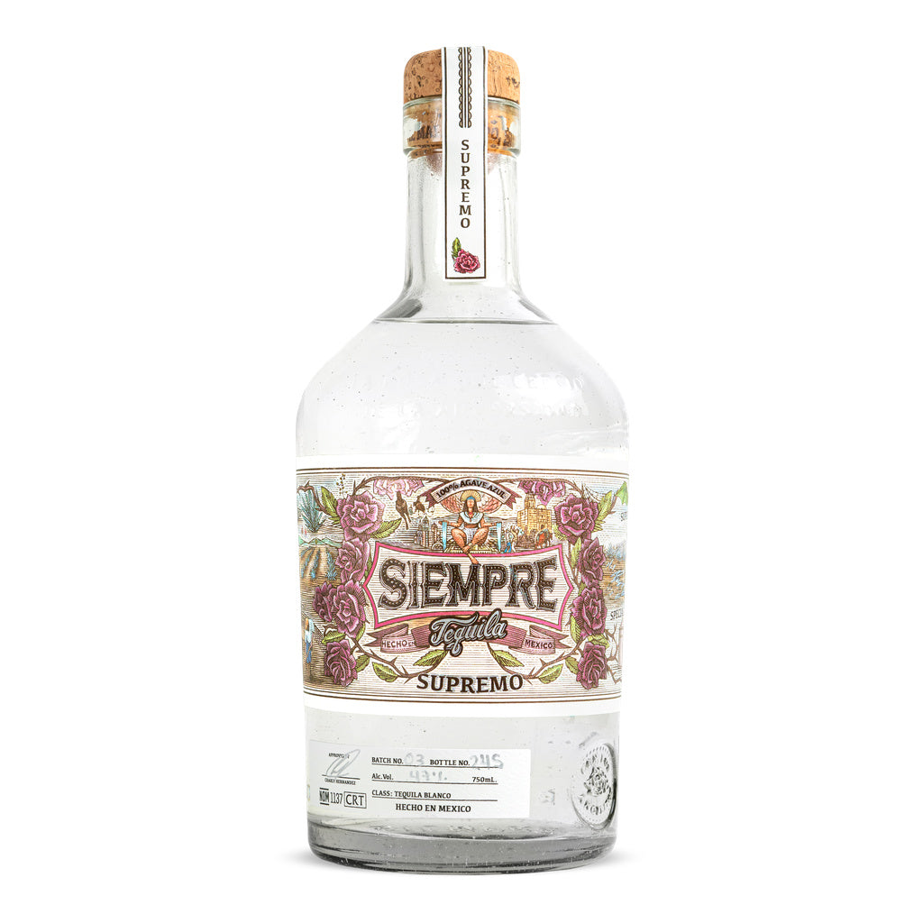 Siempre Tequila Supremo Tequila Blanco 750 ml