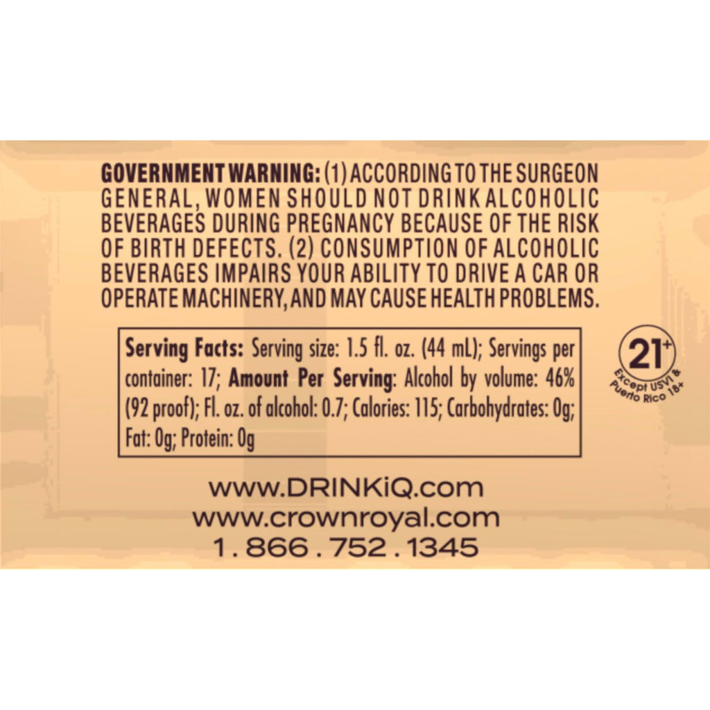 Crown Royal Extra Rare 31 Year Old Canadian Whisky 750 ml product image 7