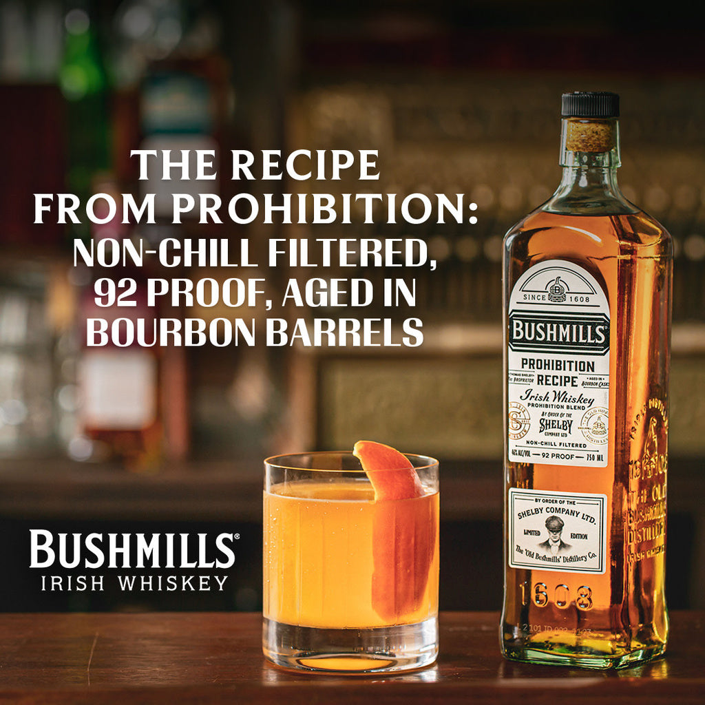 Bushmills Prohibition Recipe Irish Whiskey Limited Edition 750 ml product image 8