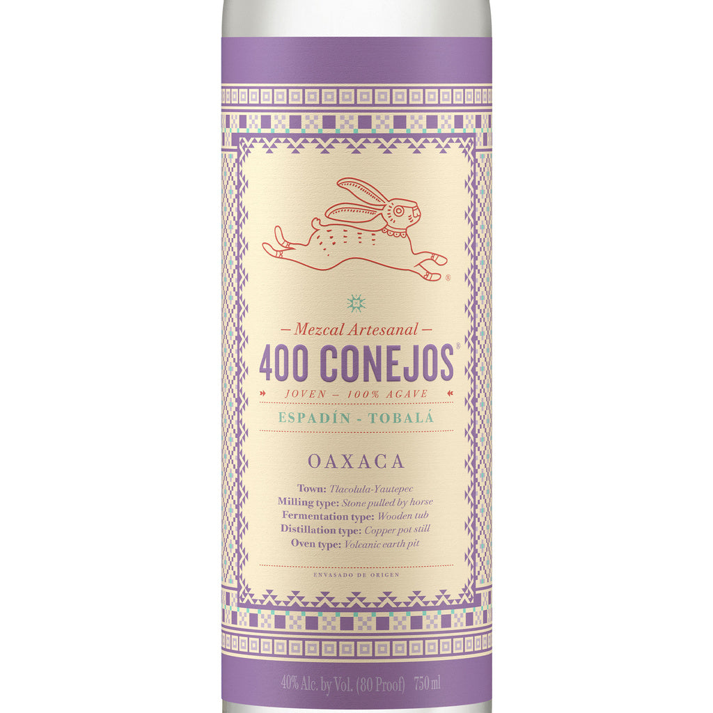 400 Conejos Espadin Tobala Joven Oaxaca 750 ml product image 6