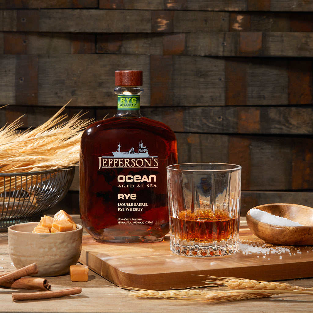 Jeffersons Voyage 26 Ocean Aged At Sea Double Barrel Rye 750 ml product image 3