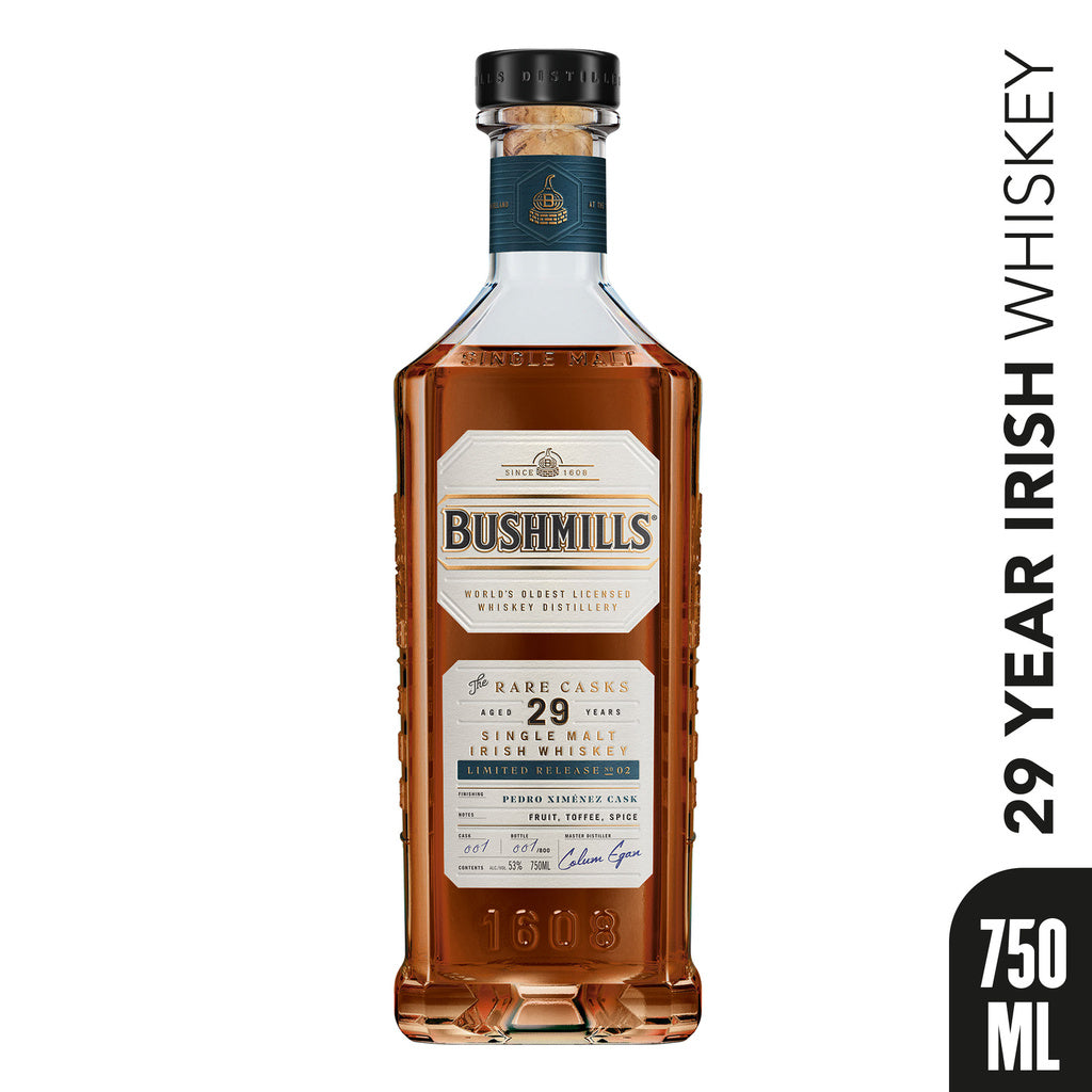 Bushmills The Rare Casks Single Malt Irish Limited Release No.2 Pedro Ximenez Cask 29 year 750 ml