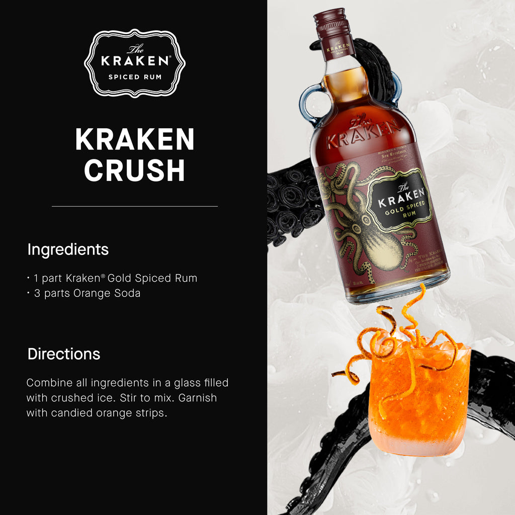The Kraken Gold Spiced Rum 750 ml product image 10
