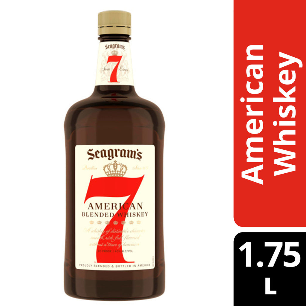Seagram's 7 Crown Whiskey 1.75 L