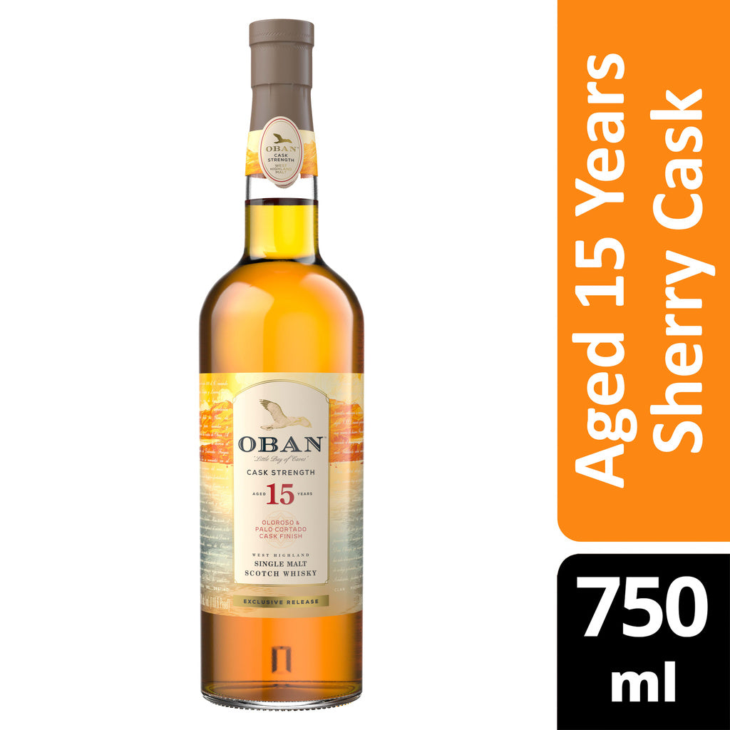Oban Cask Strength Oloroso and Palo Cortado Cask Finish 15 year 750 ml
