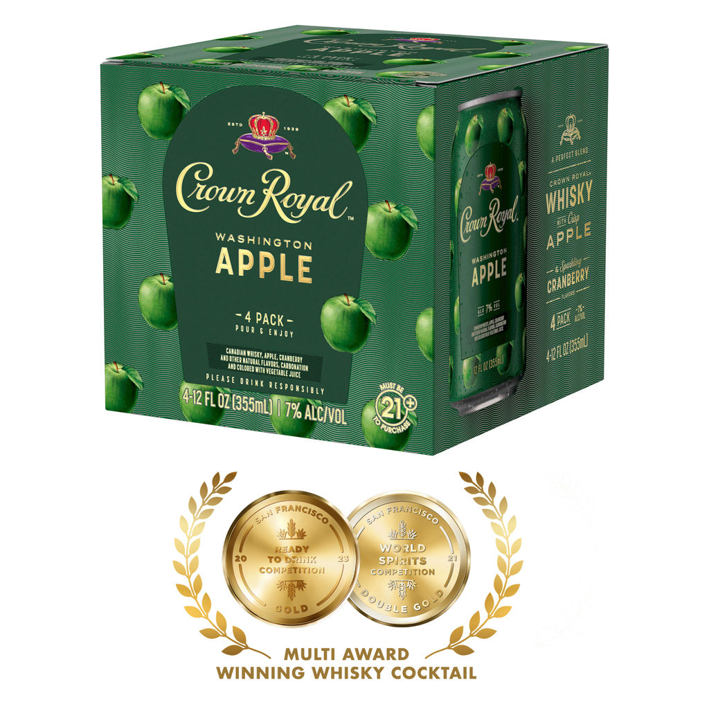 Crown Royal Washington Apple 4x355 ml product image 3